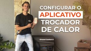 Como configurar o app aplicativo trocador de calor Girassol Comfort Aquatemp