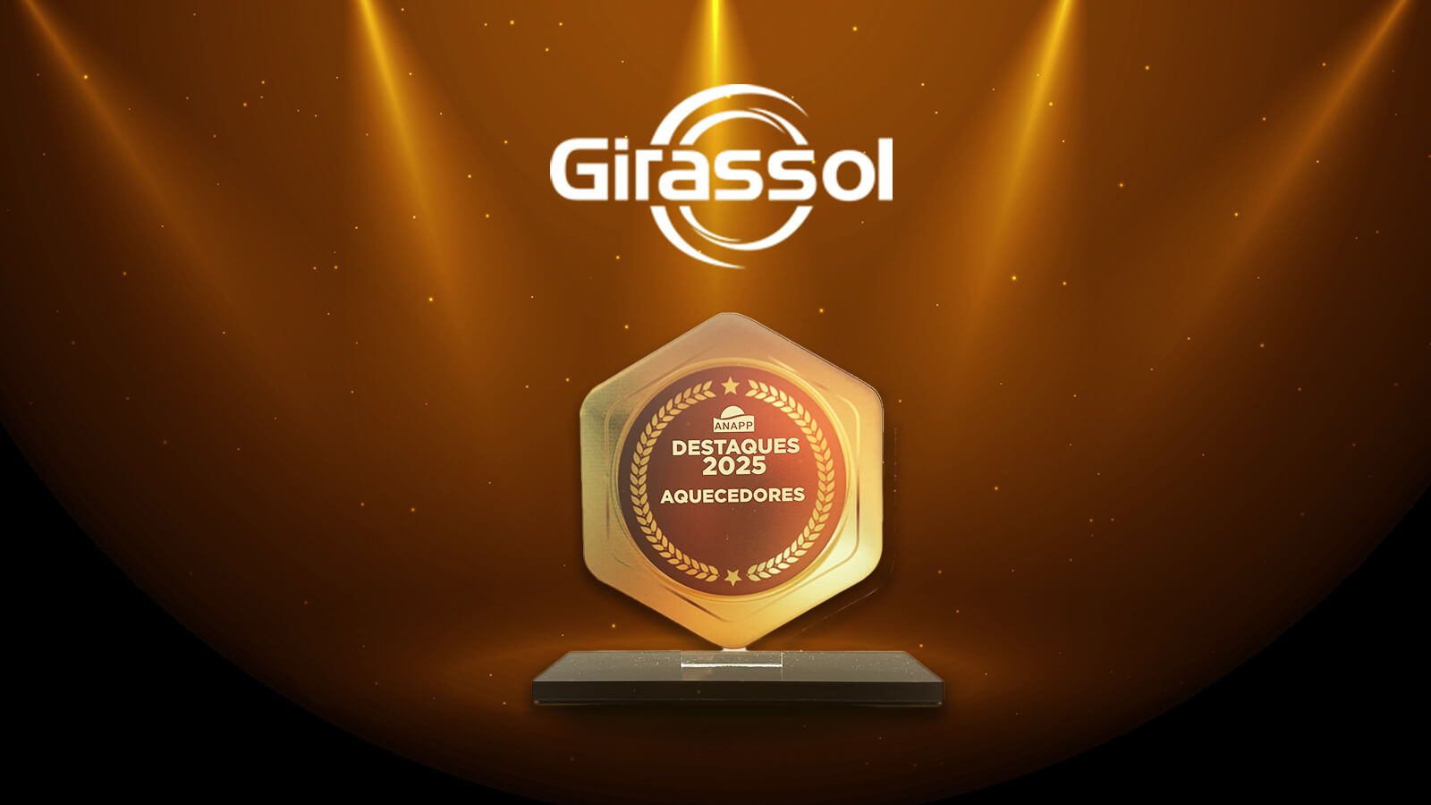 Girassol ganha prêmio de melhores empresas do ano pela ANAPP